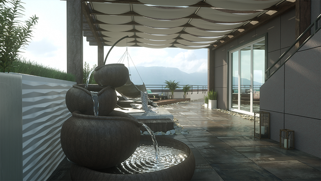 image 3D intérieur - balcoj