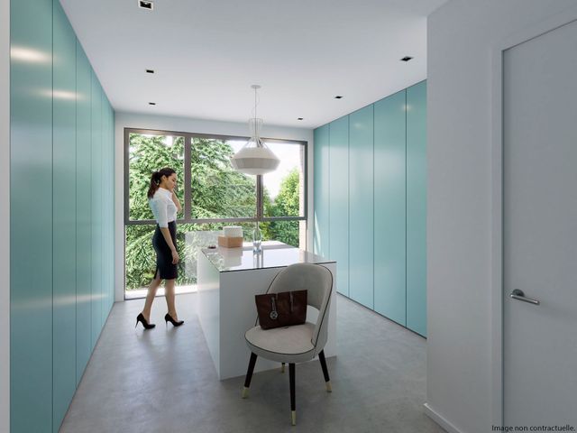 Projet en image 3D de l'intérieur d'une villa