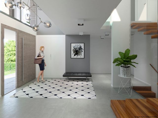 Projet en image 3D de l'intérieur d'une villa