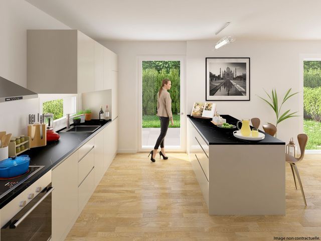 Projet 3D intérieur - villa construite à Thonex