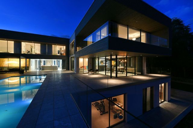 Vue extérieure villa réalisée par T&DI