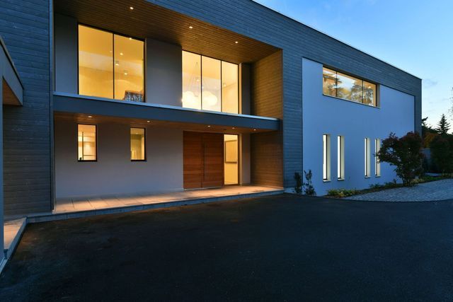 Entrée d'une villa réalisée par T&DI