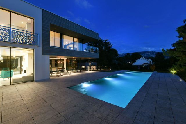 Terrasse avec piscine - villas réalisées par T&DI