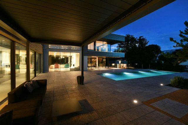 Terrasse d'une villa réalisée par T&DI