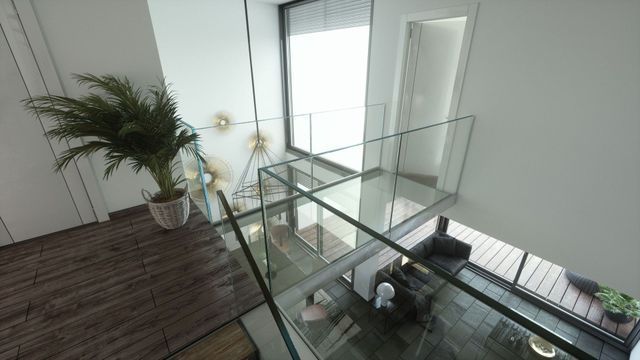 Projet intérieur - construction de villas jumelées