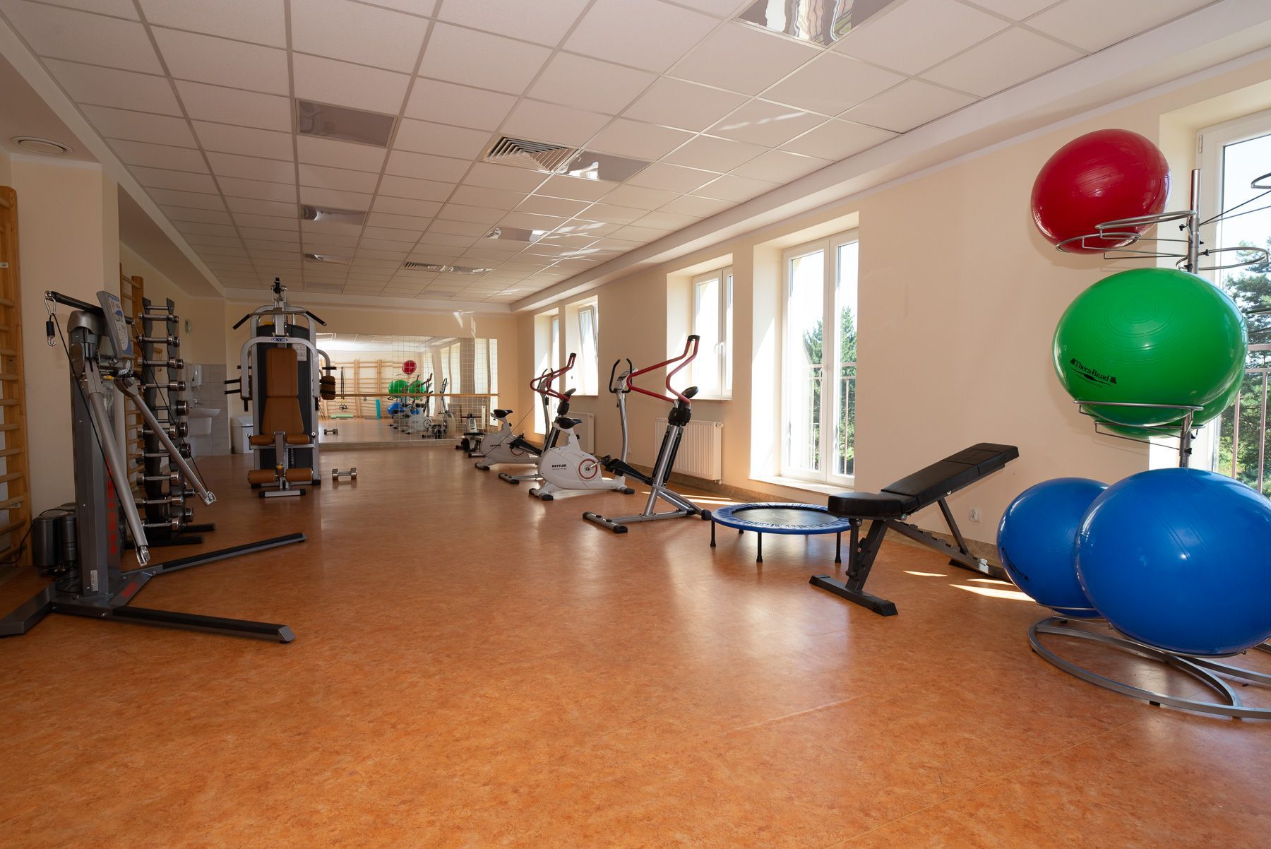 Fitnessbereich Seniorenresidenz in Polen