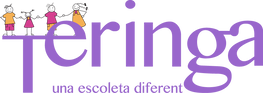 Un logotipo morado y blanco para una empresa llamada Teringa.