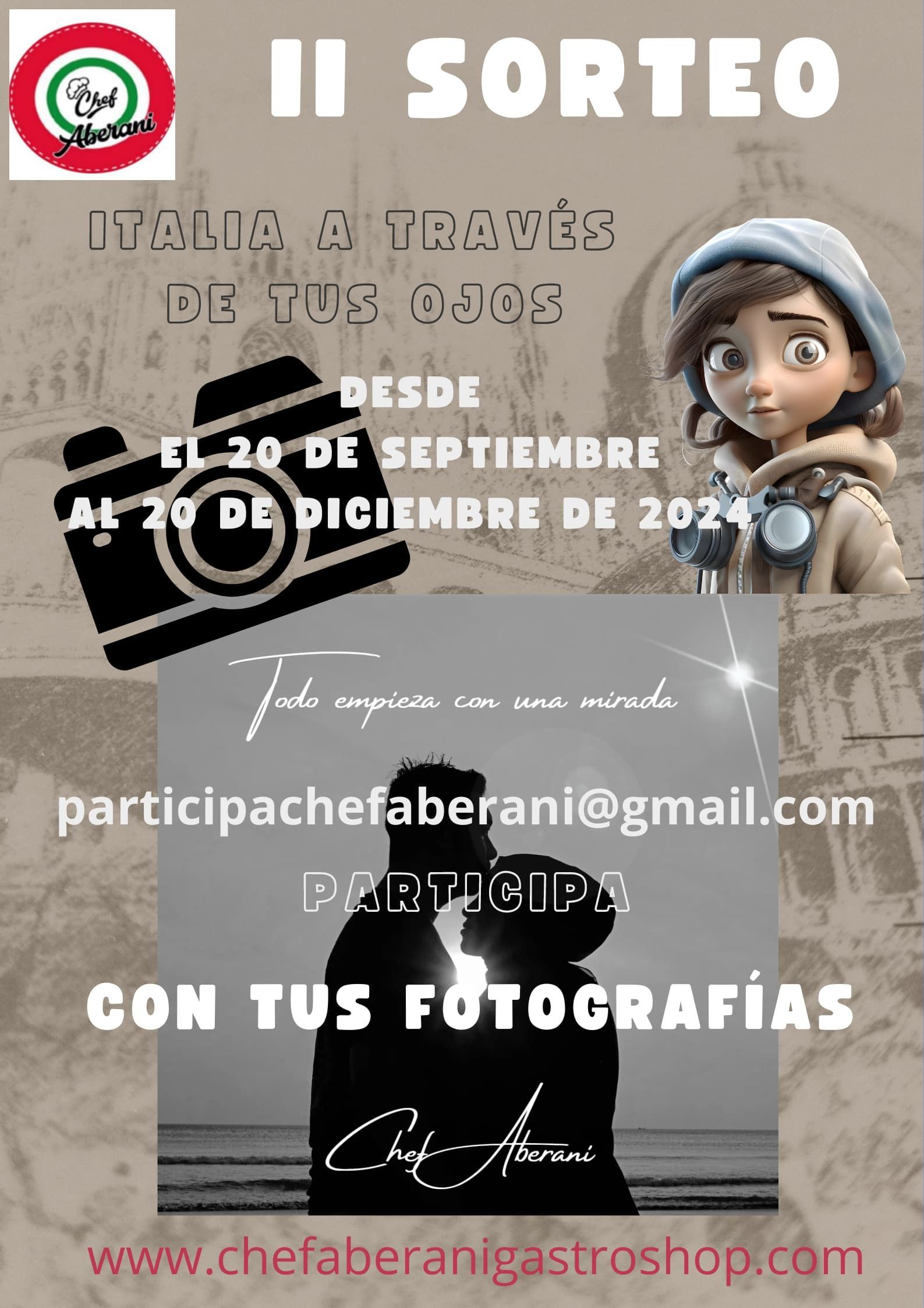 Un anuncio del II Sorteo en español