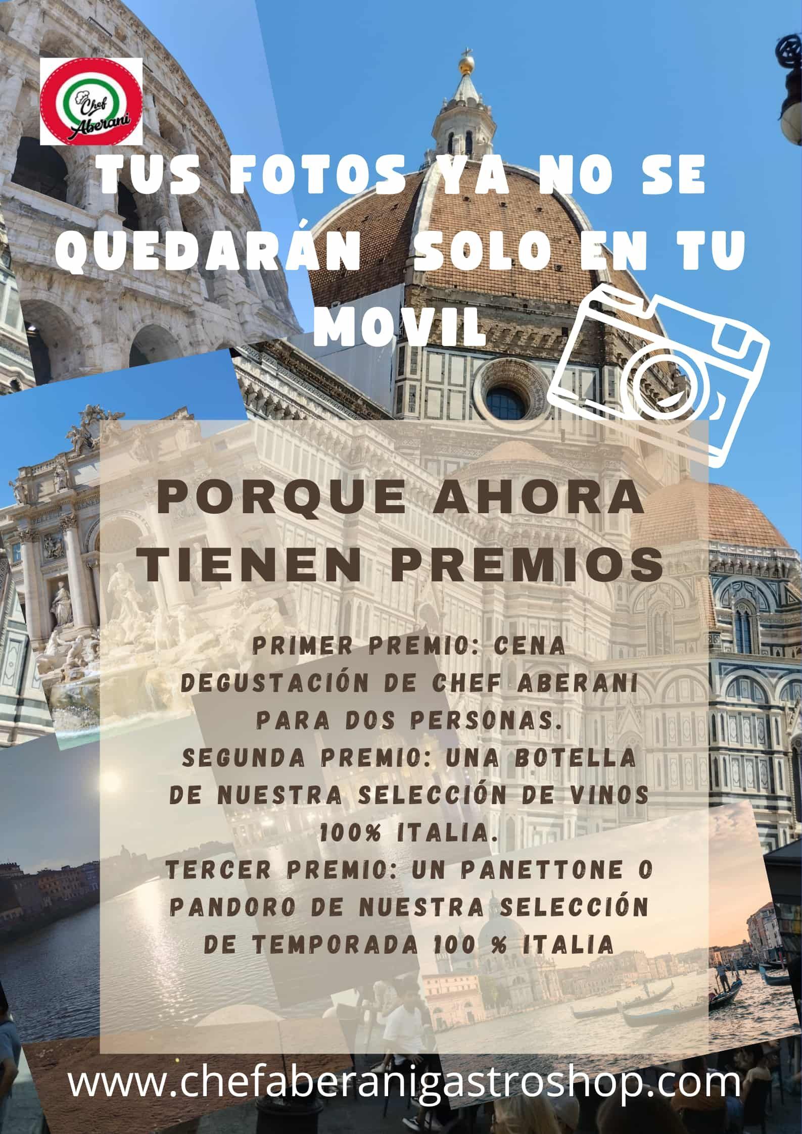 An advertisement for tus fotos ita no se quedaran solo en tu movil