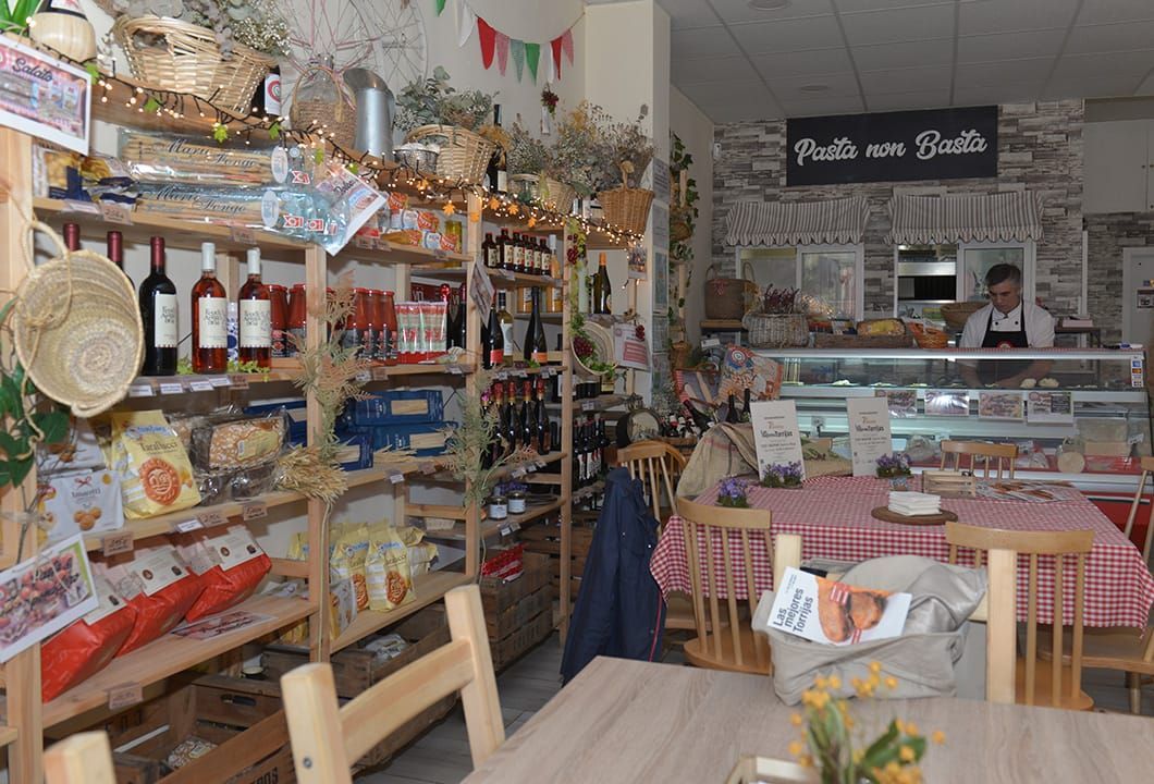 Una tienda con un cartel que dice platz von blatt