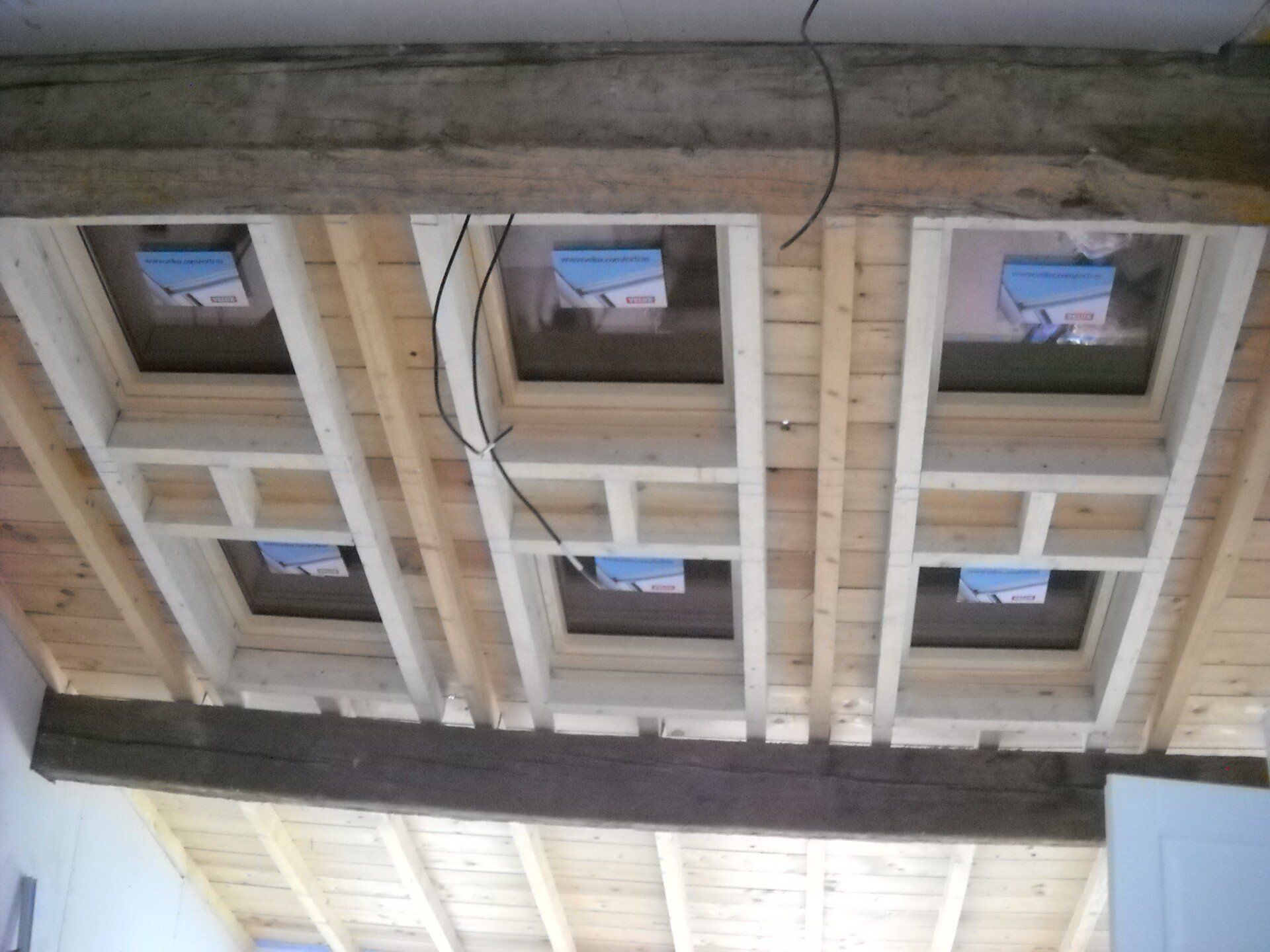 Pose fenêtre de toit