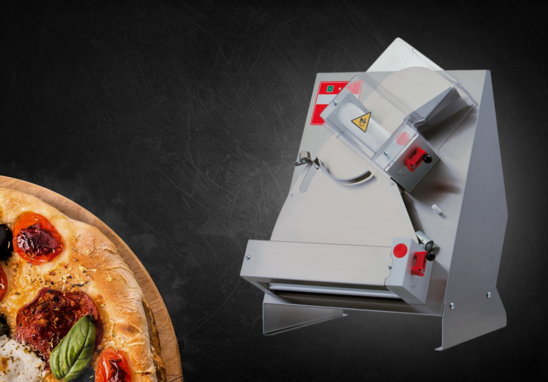 Un laminoir pour aplatir des pâtes