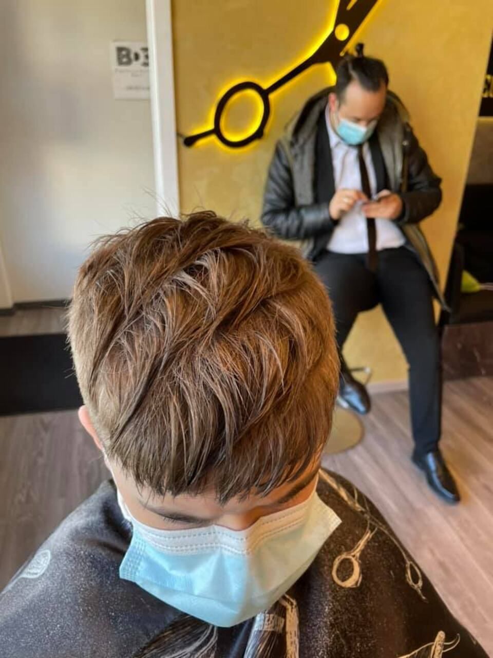 coupe dégradé haut