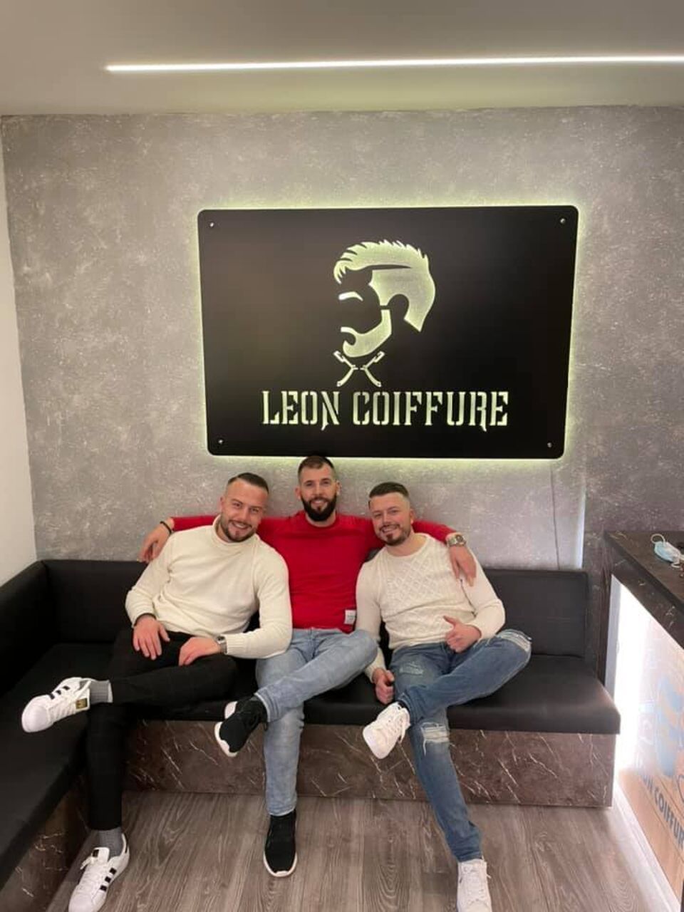 équipe de coiffeurs