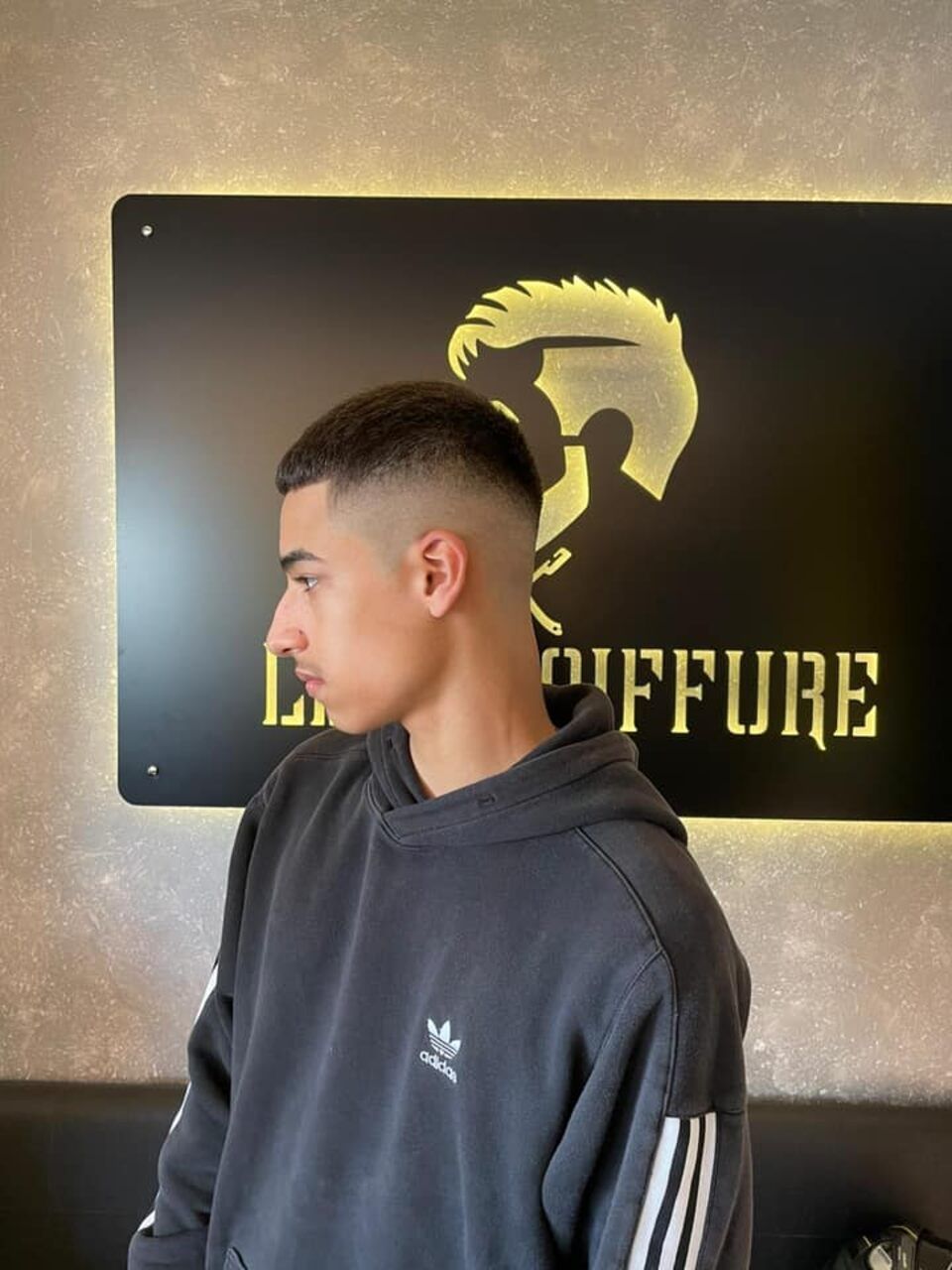 belle coupe dégradé pour homme