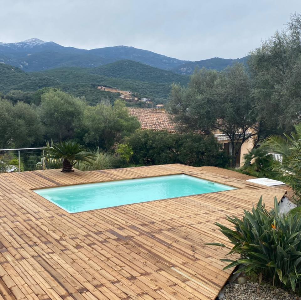 Construction de piscine à Alata