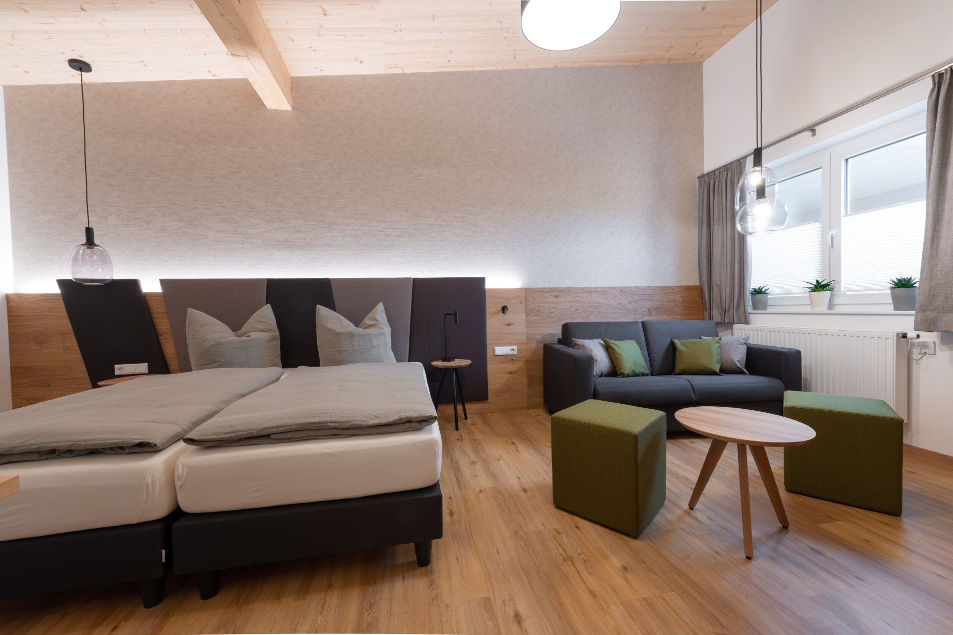 Schlafzimmer, Doppelbett