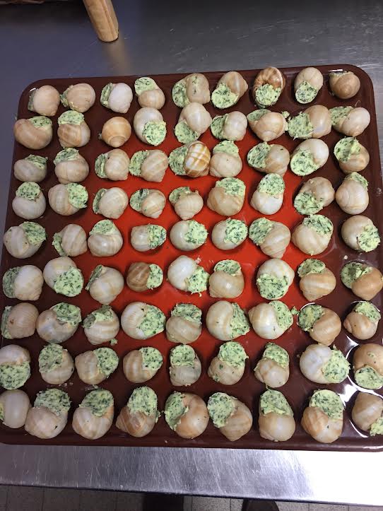 Escargots persillés