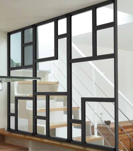 Verrière avec plusieurs formes