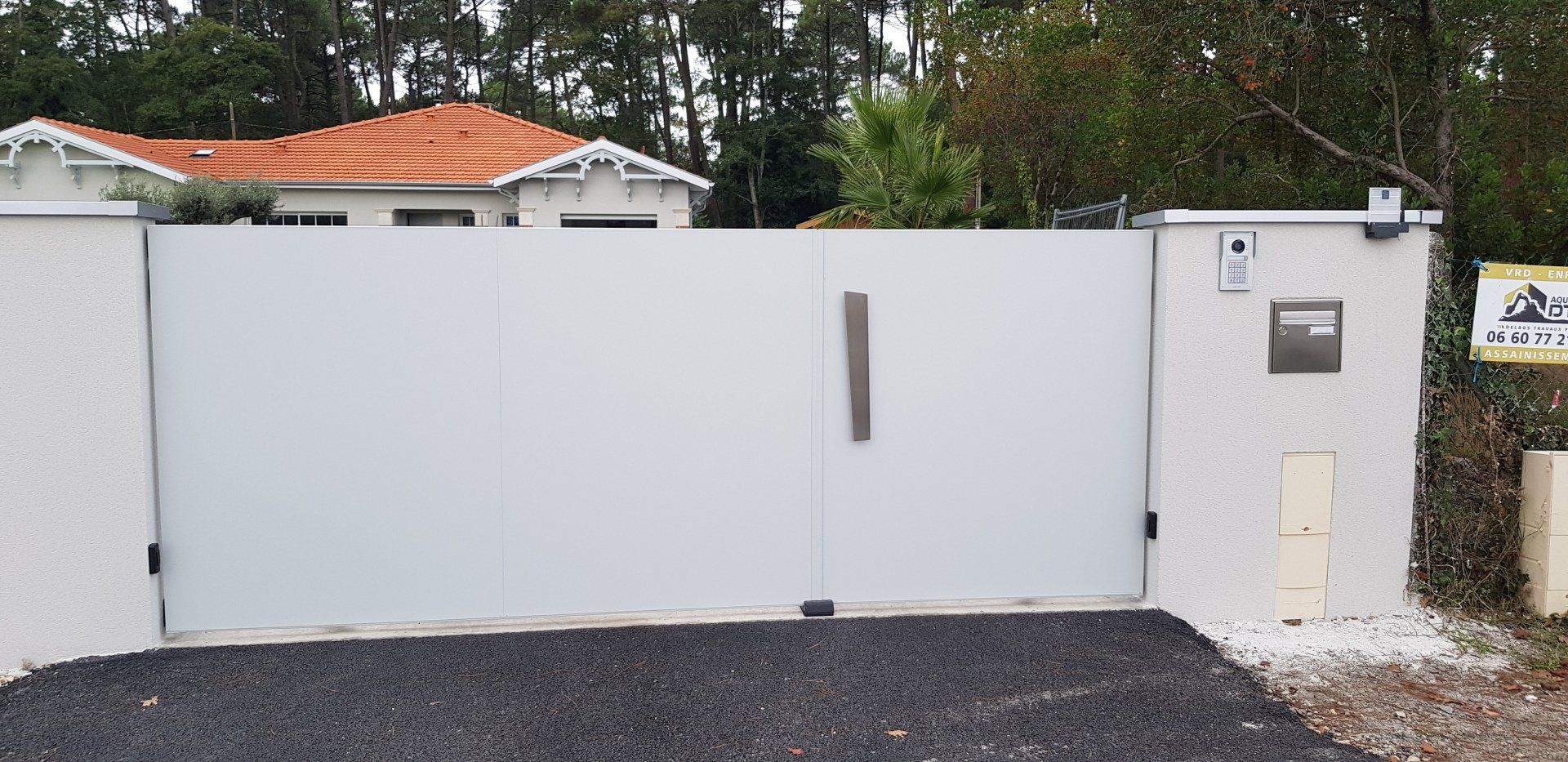 Installation portail