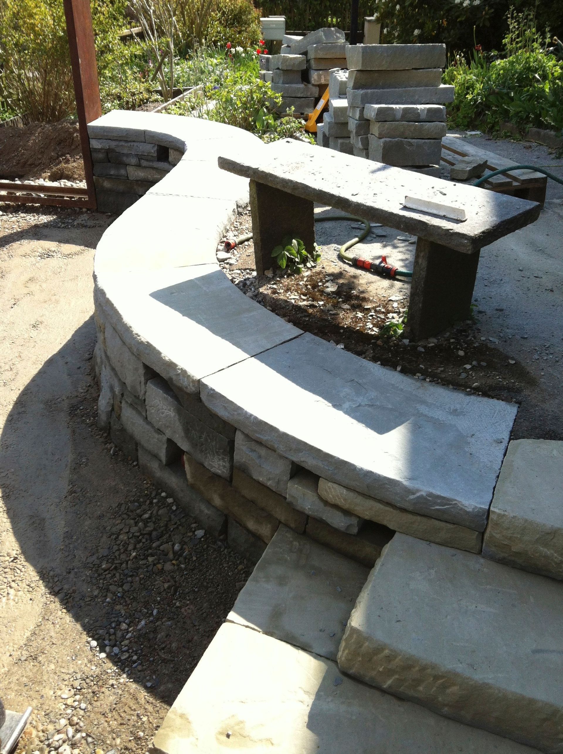 Natursteinmauern - Steinmetz - Naturstein Spezialist - Thomas Gärten GmbH - Wald - Zürich 16