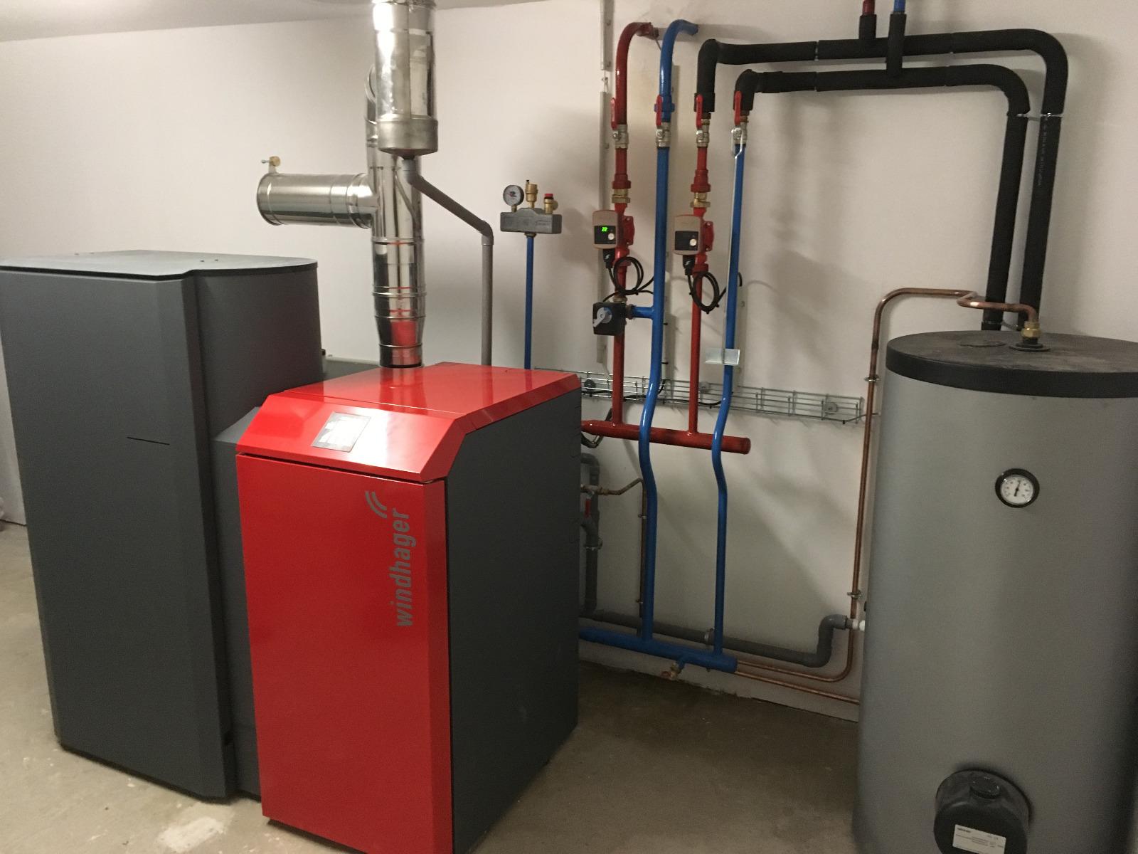 Chaudière granulés de bois et préparateur ECS