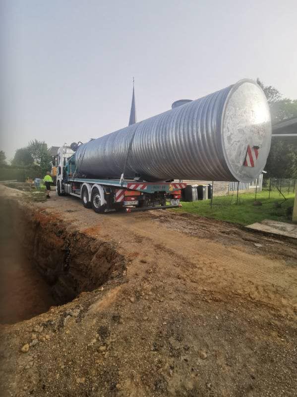 Cuve de récupération d’eau