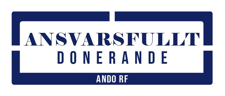 Ansvarsfullt Donerande AnDo rf logo