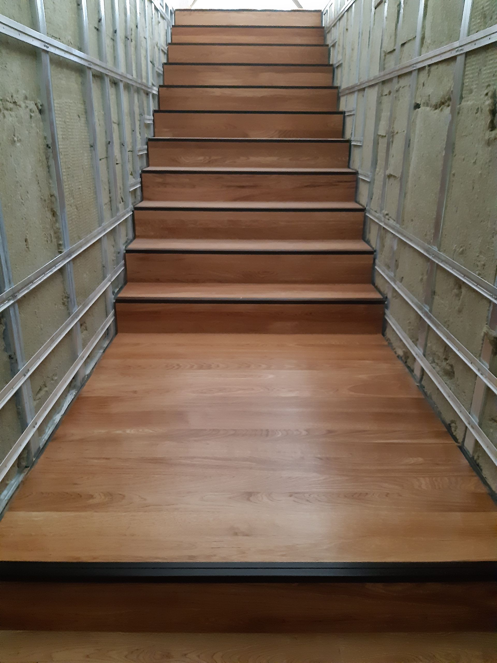 Treppe aus Holz