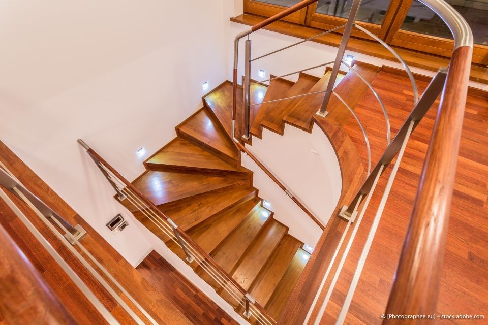 Holztreppe