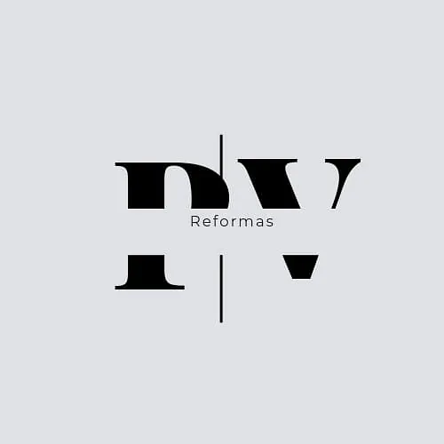 Un logotipo en blanco y negro para una empresa llamada reformas.