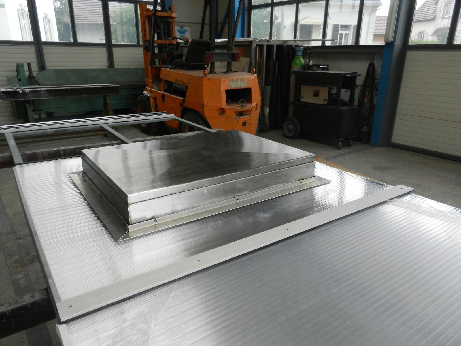 CREATION MARQUISE TOIT OUVRANT INOX