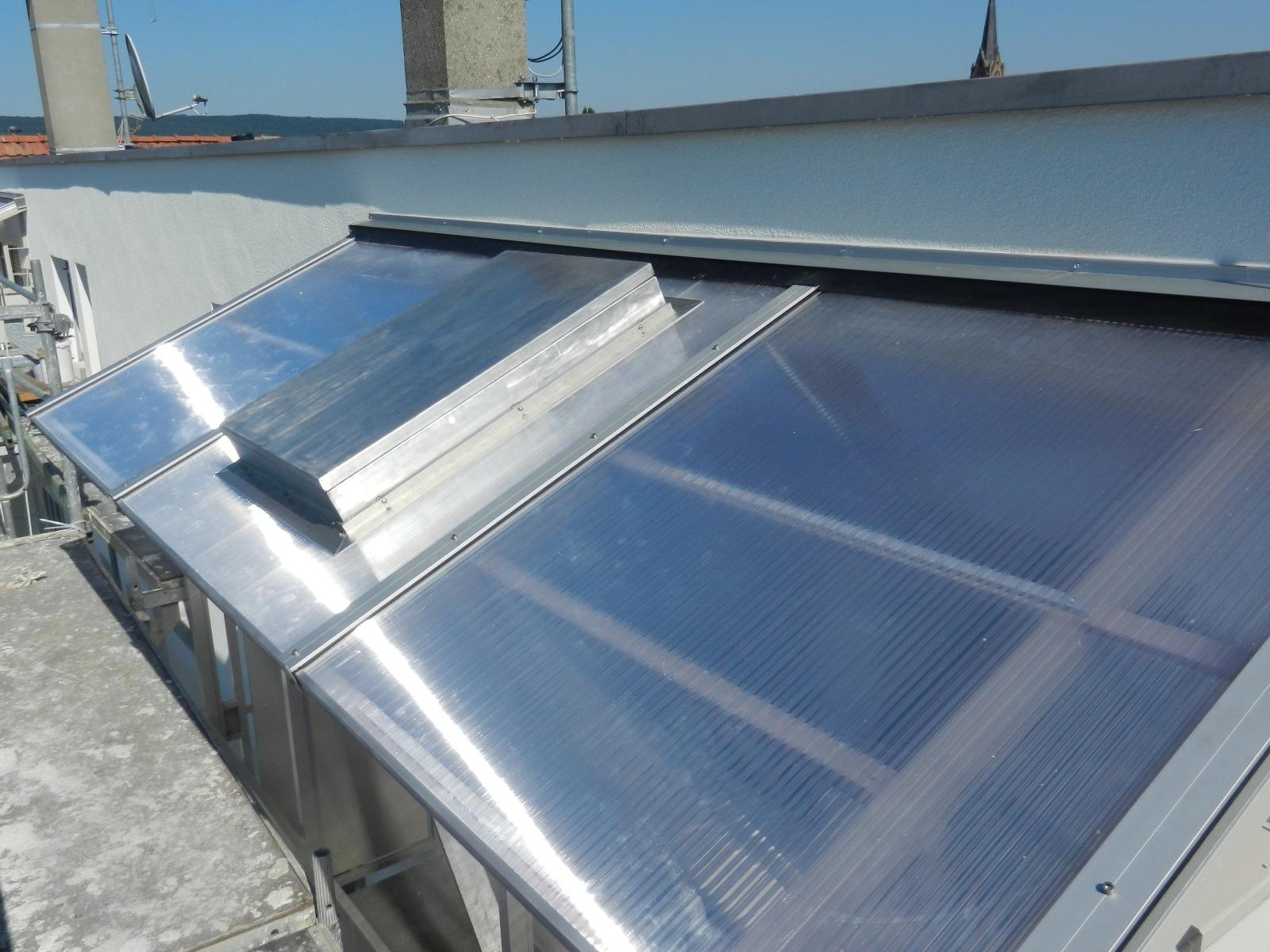 CREATION PORTE MARQUISE INOX