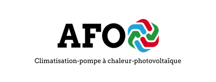 Logo de l'entreprise A.F.O climatisation pompes à chaleur et photovoltaïque
