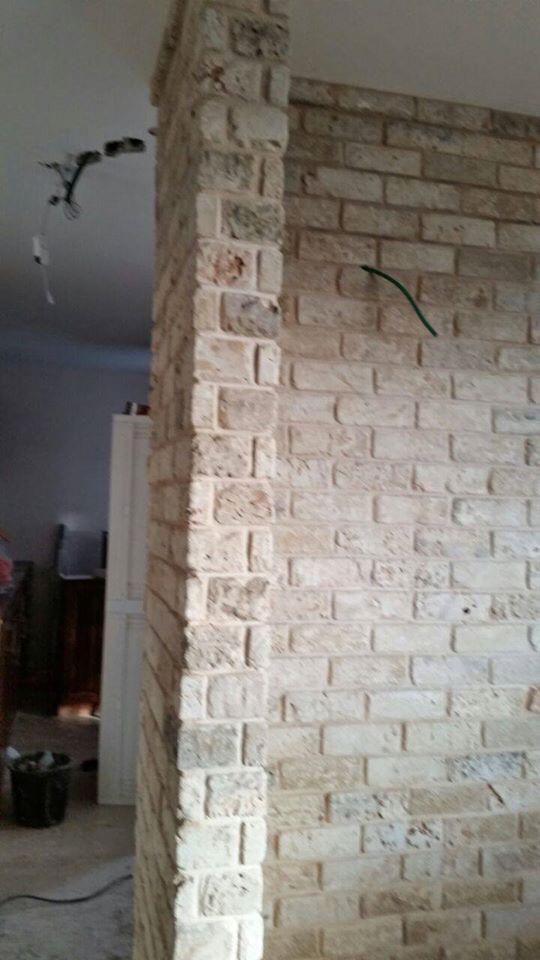 Mur de pierre intérieur