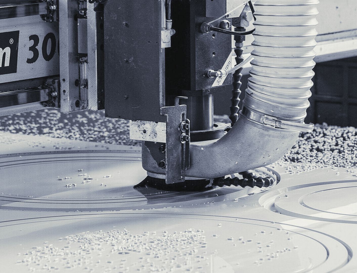 Eine Maschine, auf der die Nummer 30 steht