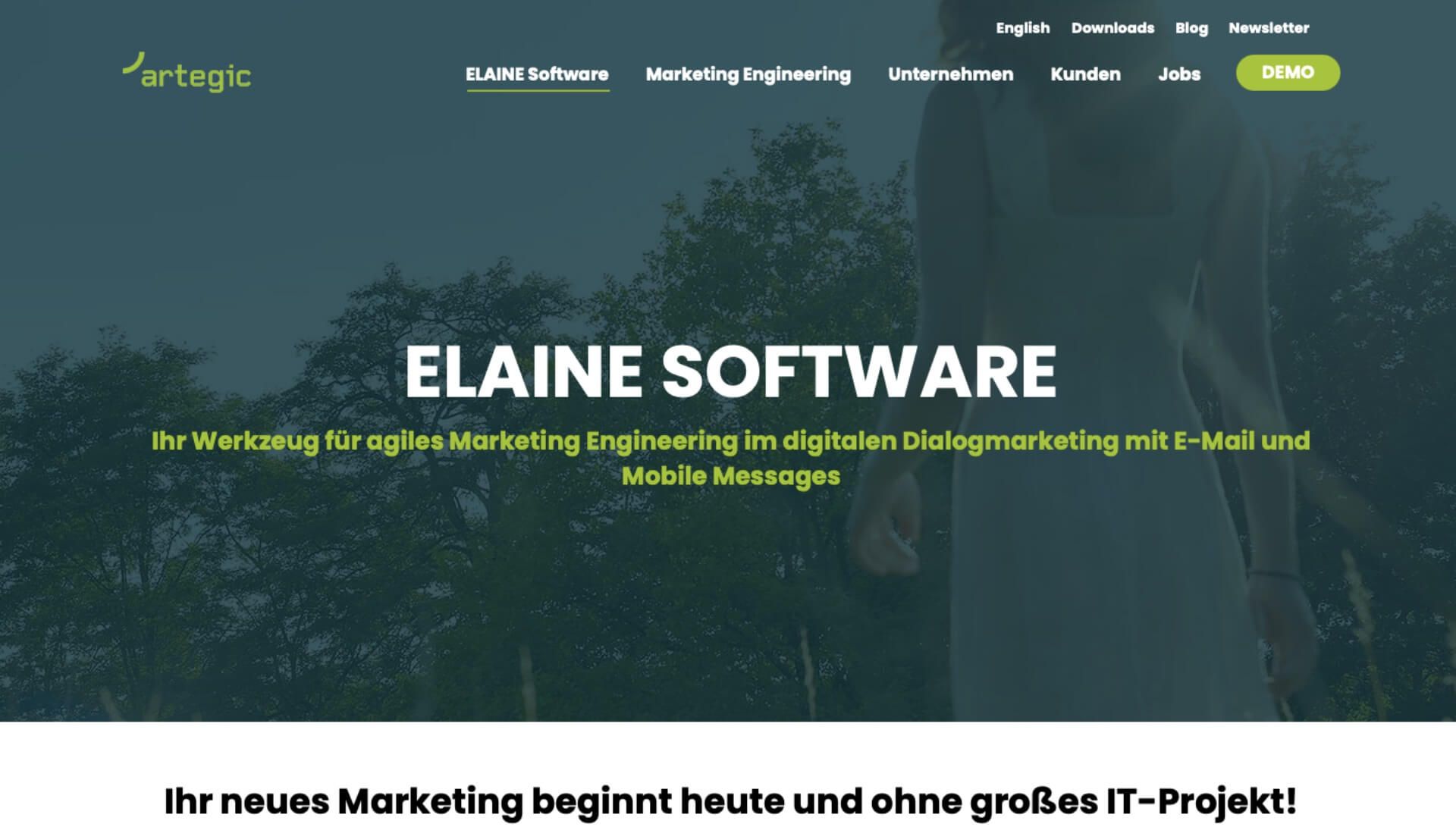 Newsletter-Software Elaine