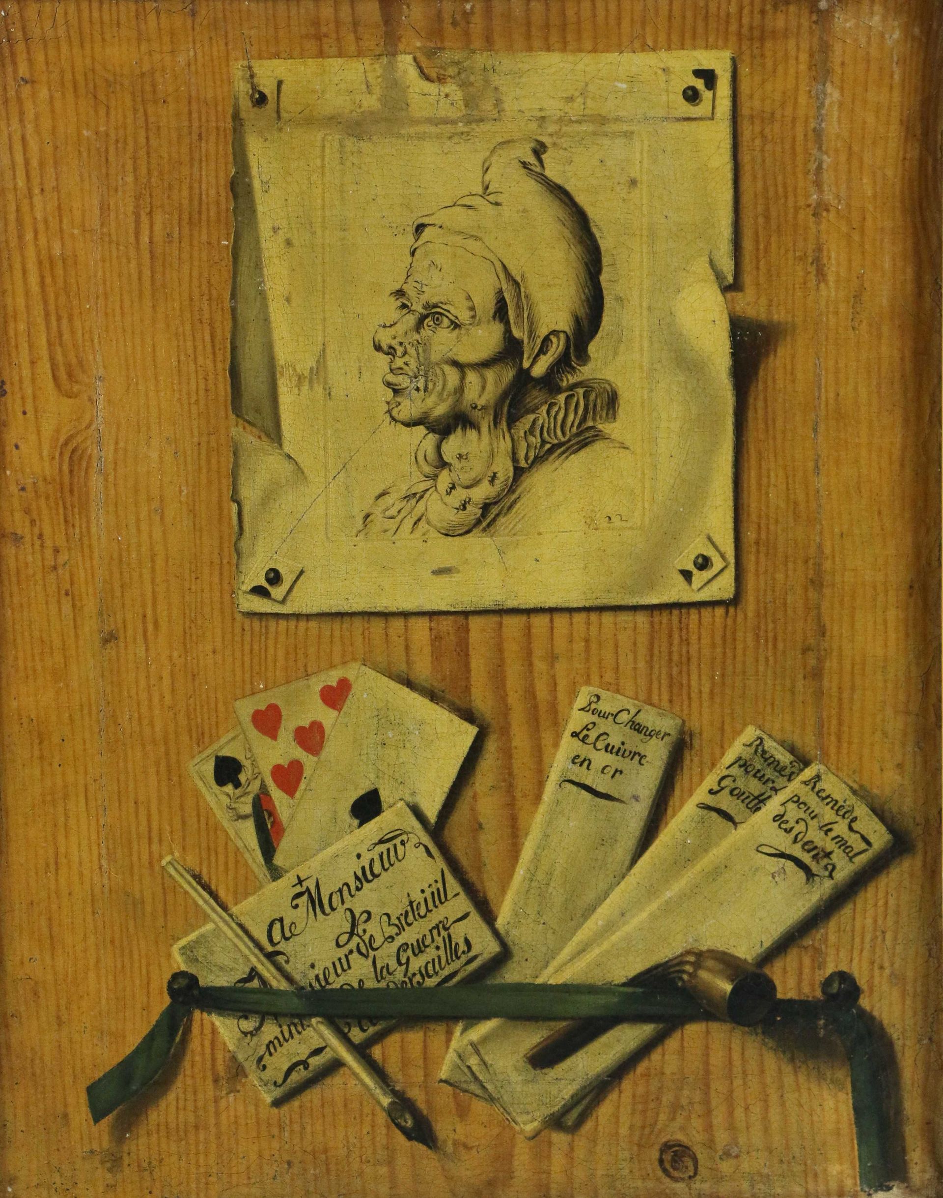 Croquis au crayon d'un homme de profil