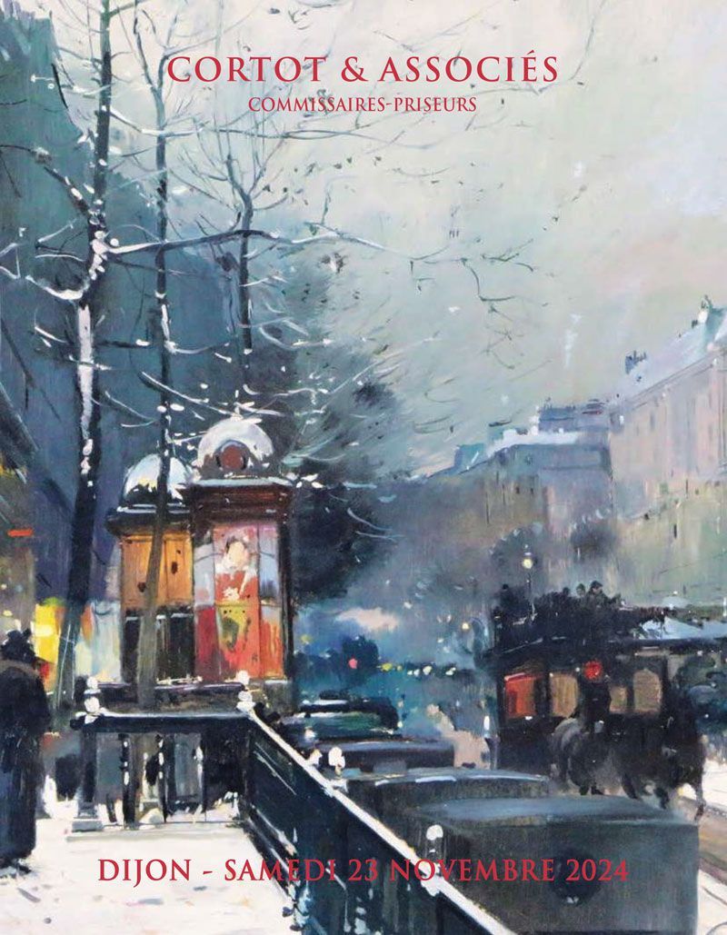 Peinture d'Édouard Cortès représentant Paris