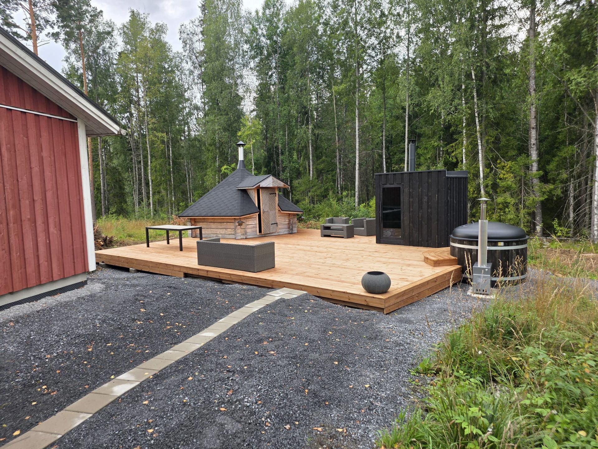 Pihan kivetykset ja terassin perustukset – RakonePro Oy Helsinki