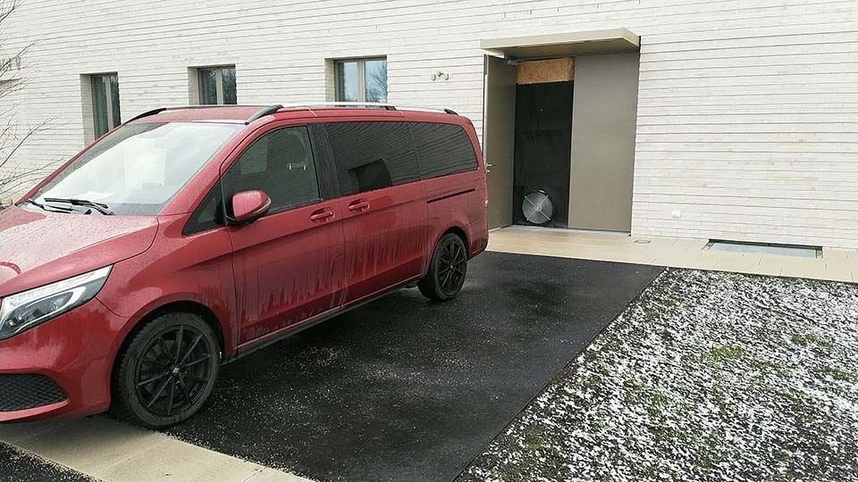car parked
