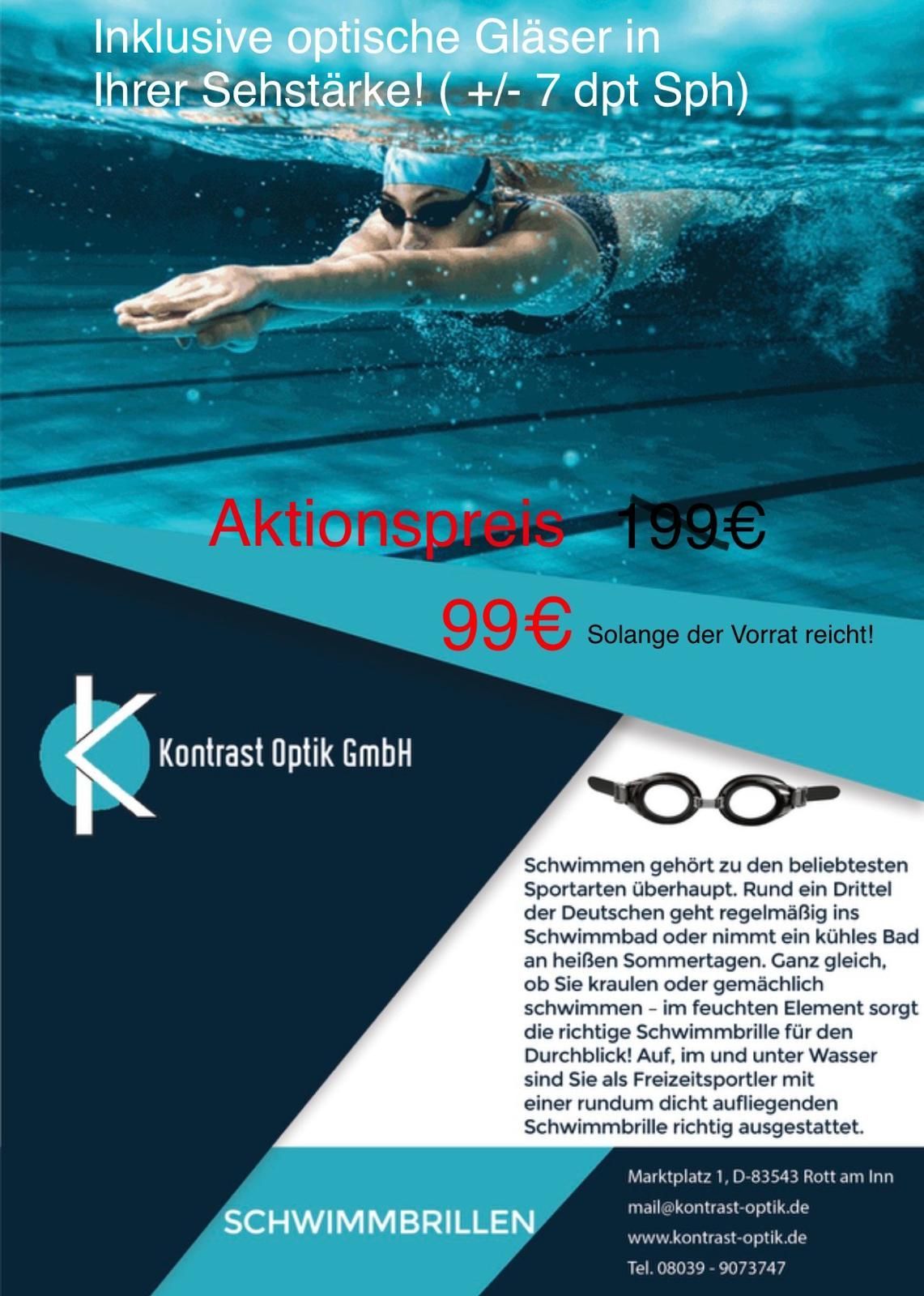 Aktion Schwimmbrillen Kontrastoptik GmbH