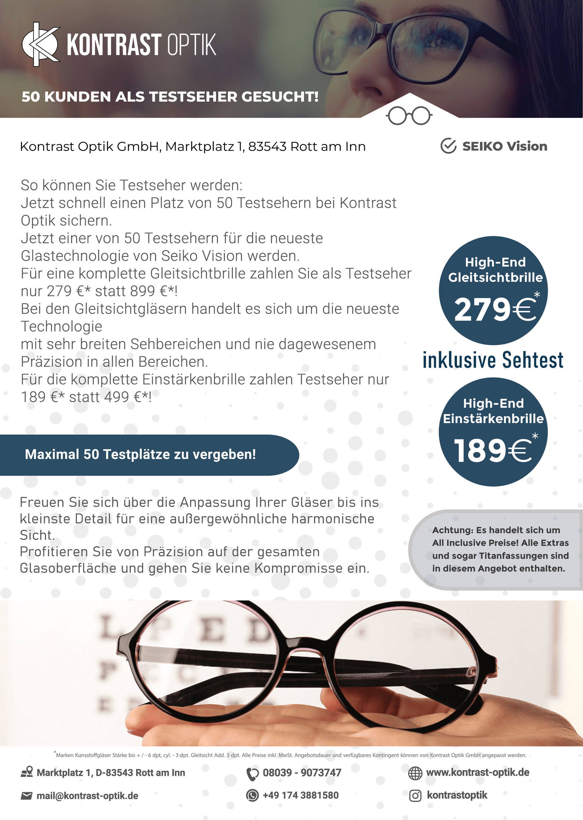 Sehtester Aktion