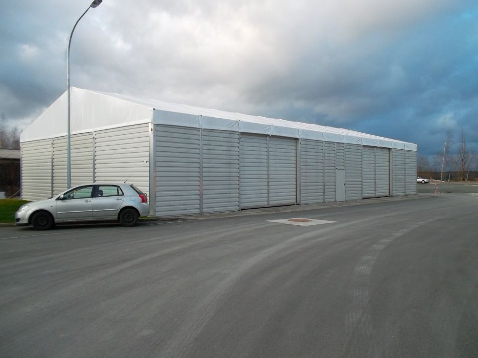 Arndt Bau Bauunternehmung GmbH – eine Lagerhalle aus Wellblech