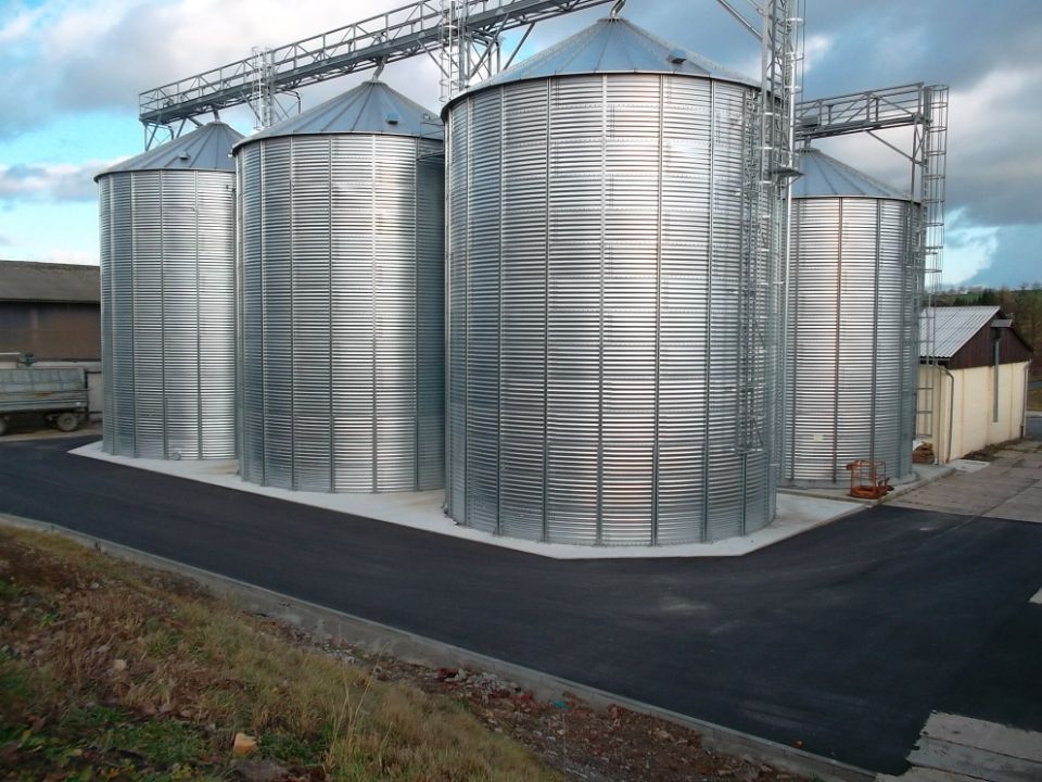 Arndt Bau Bauunternehmung GmbH – Getreidesilos