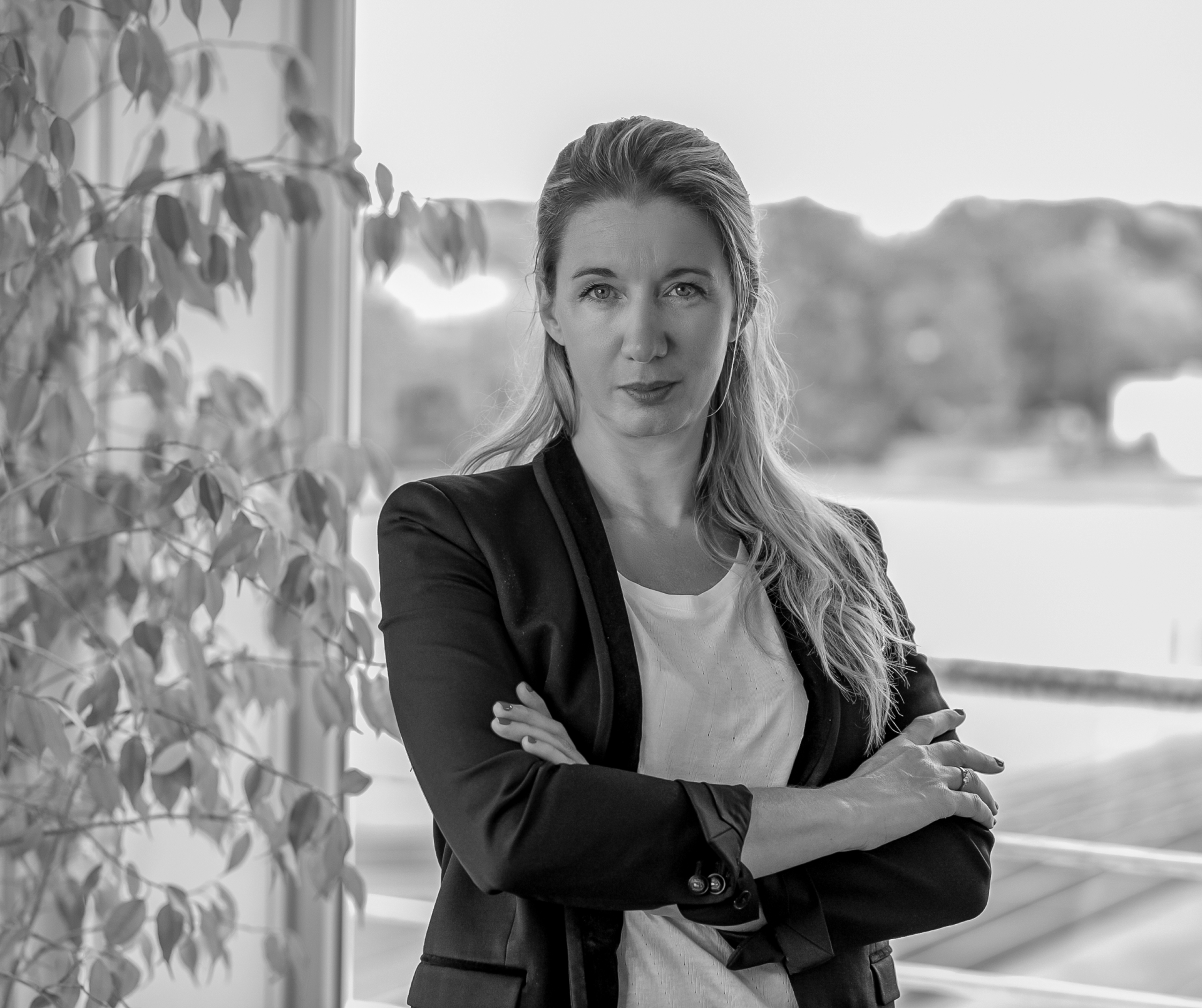 Le symbole de la justice en doré.