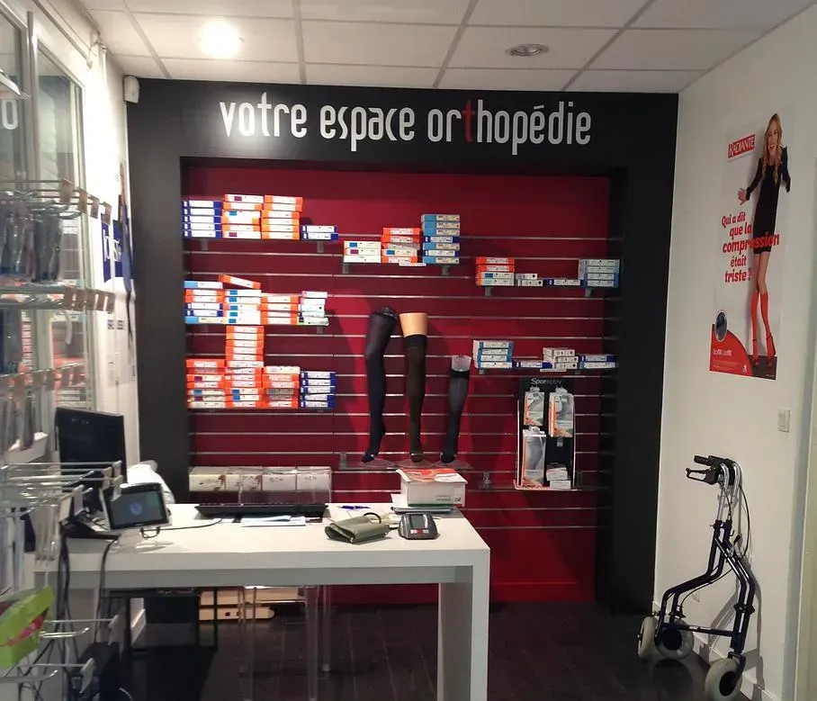 Photo de l'espace orthopédie de la Pharmacie Arnoux.