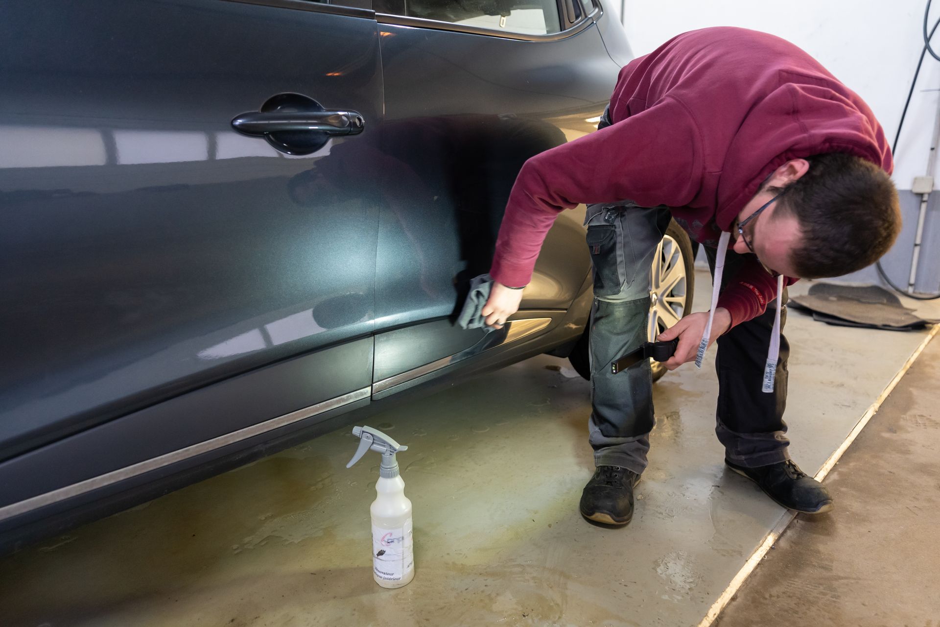 Lustrage de la carrosserie