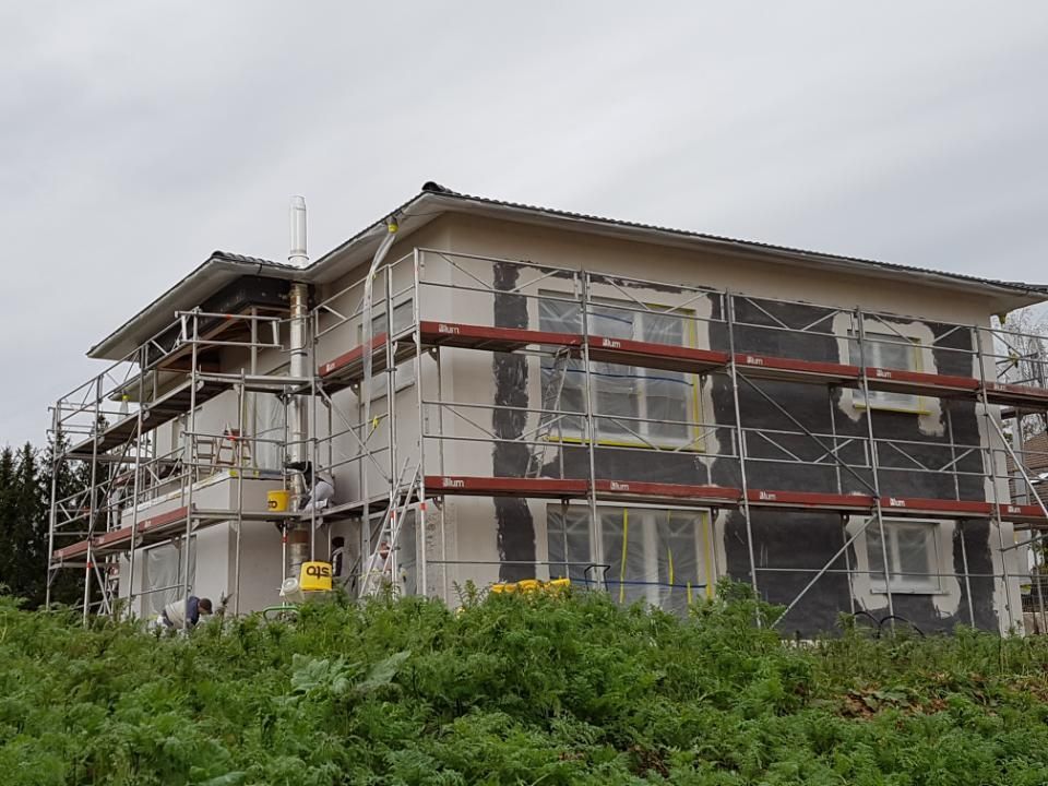 Malerbetrieb Blum GmbH & Co. KG, Arbeiten Fassadendämmung