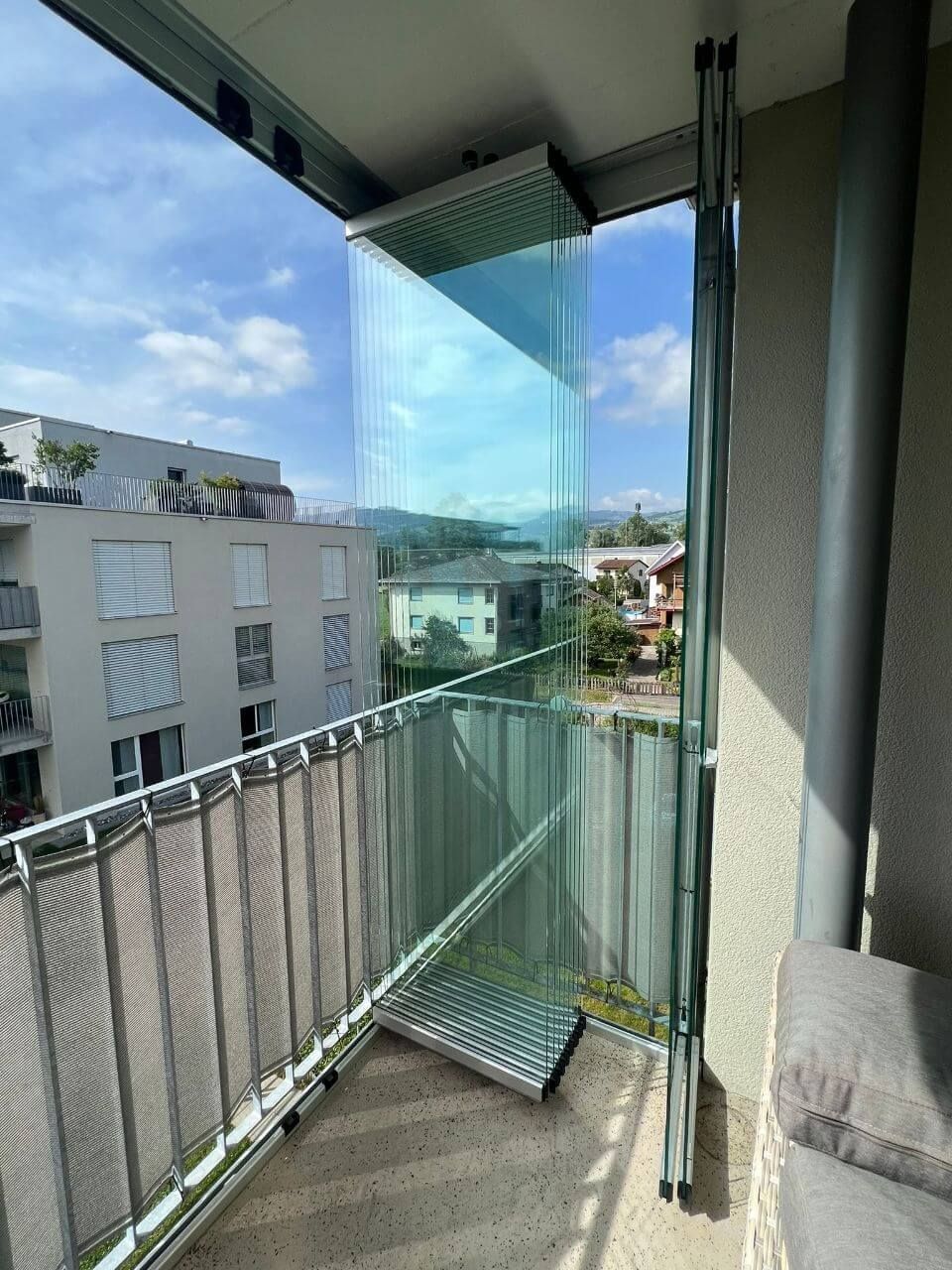 Balkonverglasung